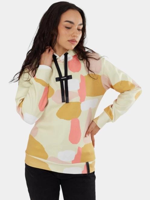 pulover cu gluga pt. femei Fundango Challenger Pullover multicolor 2