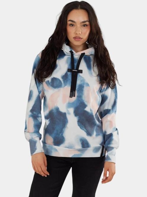 pulover cu gluga pt. femei Fundango Challenger Pullover albastru 2