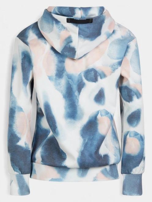 pulover cu gluga pt. femei Fundango Challenger Pullover albastru 11