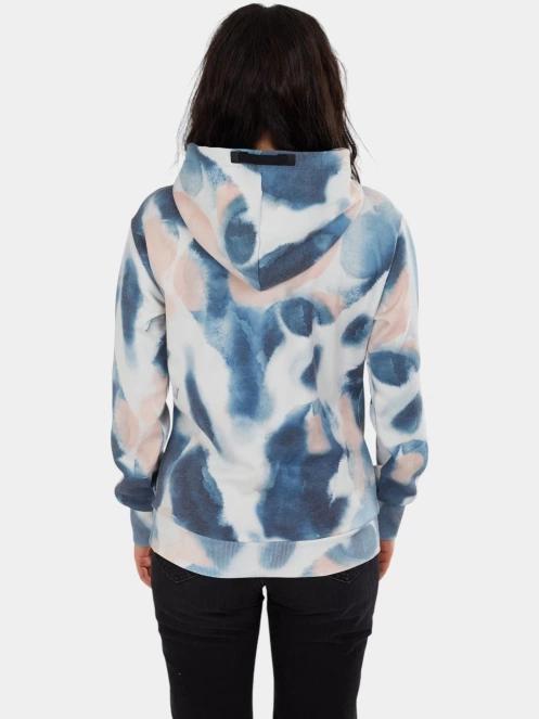 pulover cu gluga pt. femei Fundango Challenger Pullover albastru 3