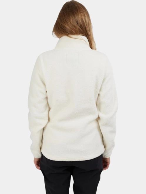 pulover polar pt. femei Fundango Shiloh Fleece Jacket alb 3