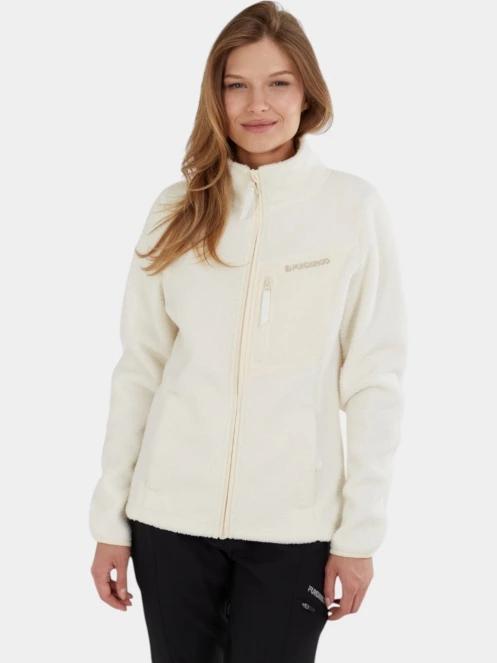 pulover polar pt. femei Fundango Shiloh Fleece Jacket alb 4