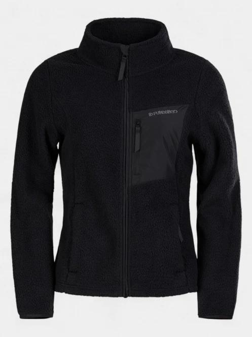 pulover polar pt. femei Fundango Shiloh Fleece Jacket negru 6