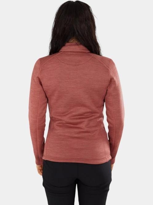 pulover polar pt. femei Fundango Antilles Melange Jacket roz 3