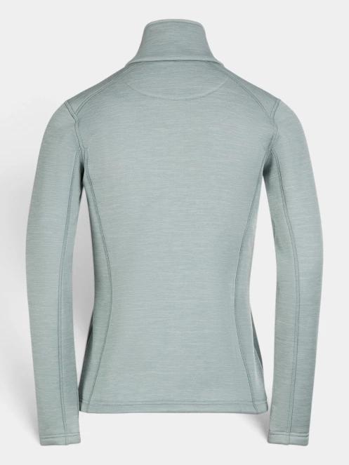 pulover polar pt. femei Fundango Antilles Melange Jacket verde 9