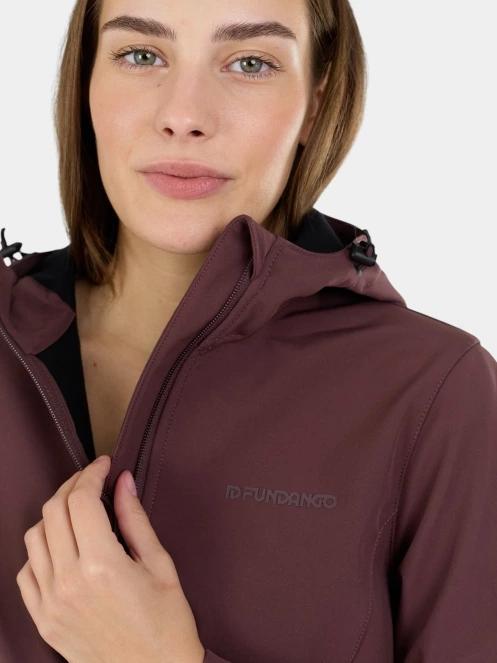 jacheta softshell pt. femei Fundango Wichita Softshell Jacket violet 6