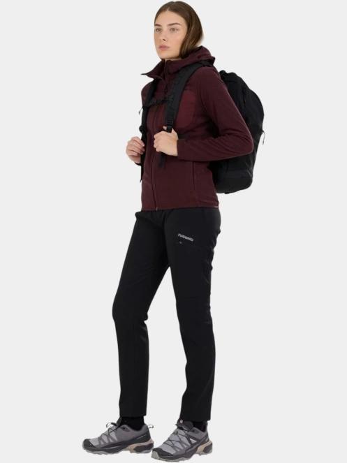 strat intermediar hibrid pt. femei Fundango Nigata Full Zip Hoodie violet 4