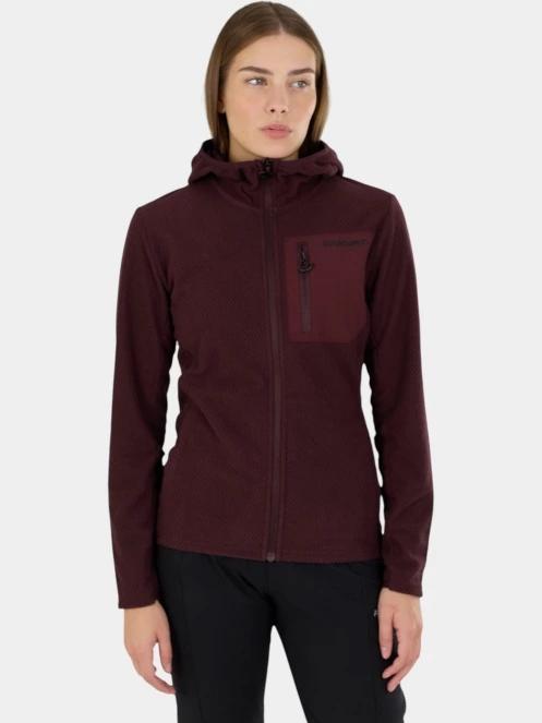 strat intermediar hibrid pt. femei Fundango Nigata Full Zip Hoodie violet 6