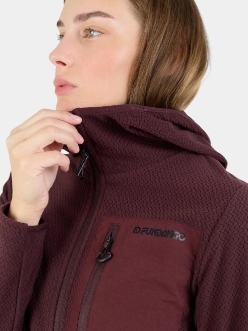 strat intermediar hibrid pt. femei Fundango Nigata Full Zip Hoodie violet 7