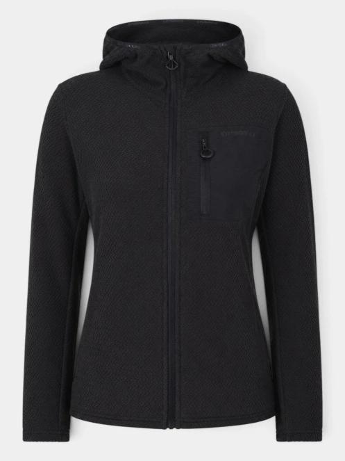 strat intermediar hibrid pt. femei Fundango Nigata Full Zip Hoodie negru 9