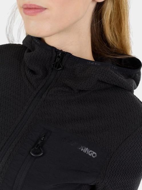 strat intermediar hibrid pt. femei Fundango Nigata Full Zip Hoodie negru 7