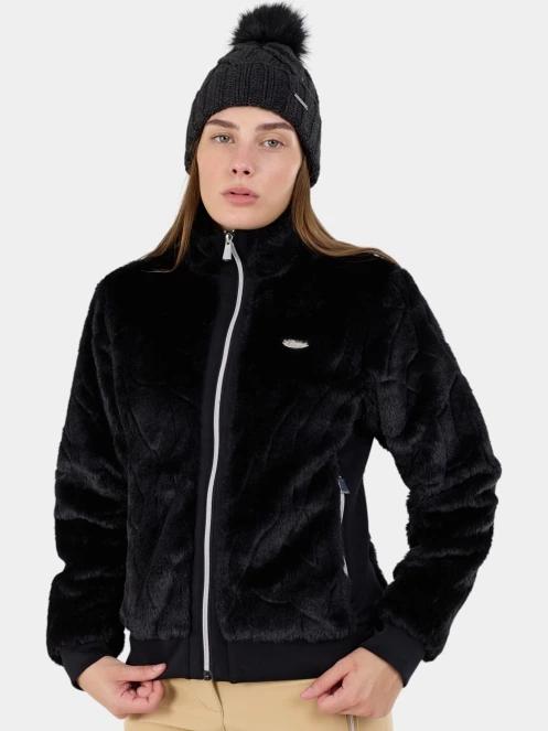 strat intermediar hibrid pt. femei Fundango Marigold Shearling Jacket negru 7