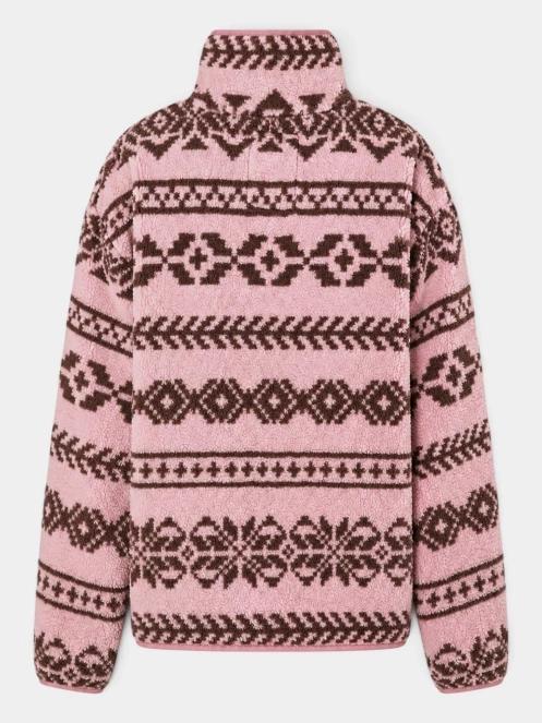 pulover polar pt. femei Fundango Pacha Fleece Jacket roz 11