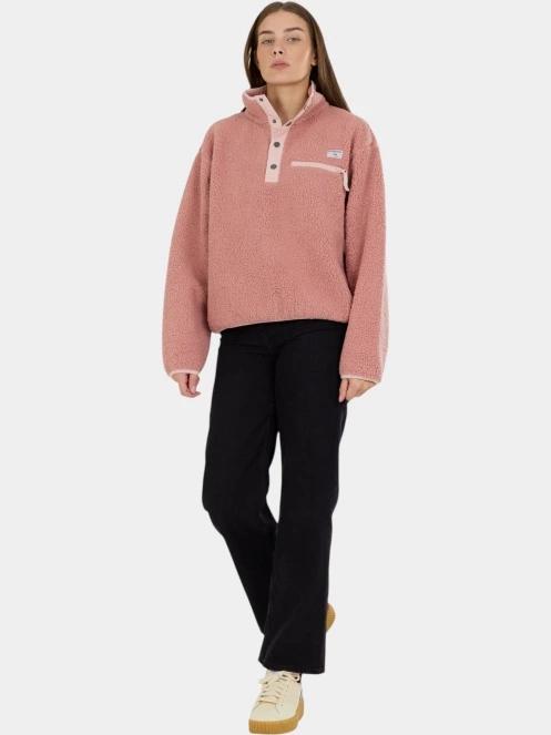 pulover polar pt. femei Fundango Pacha Fleece Jacket roz 4