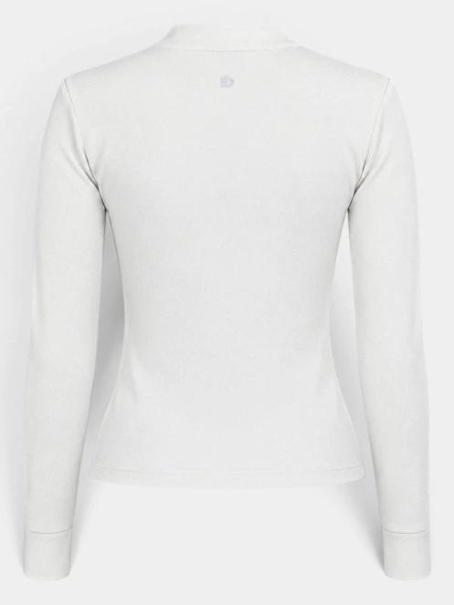 tricou cu maneci lungi, pentru sport pt. femei Fundango Flow Thermo Zip Up nisip 9