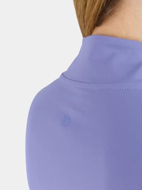 tricou cu maneci lungi, pentru sport pt. femei Fundango Flow Thermo Zip Up violet 9