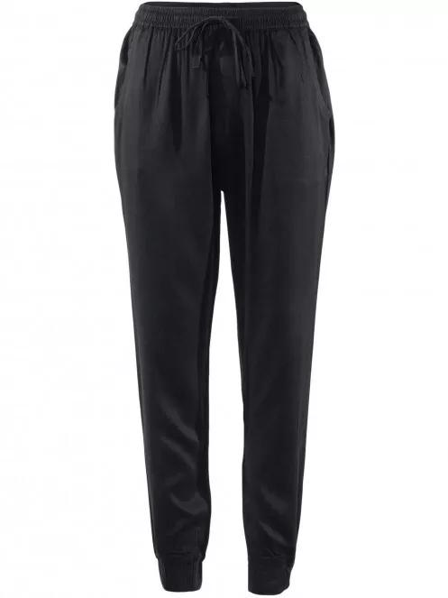pantaloni de trening pt. femei Fundango Rosalie Pants negru 6
