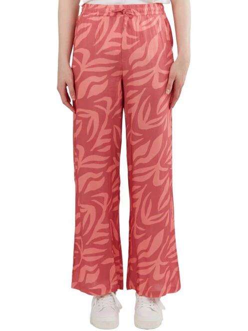 pantaloni de strada pt. femei Fundango Poppy Pants magenta 2