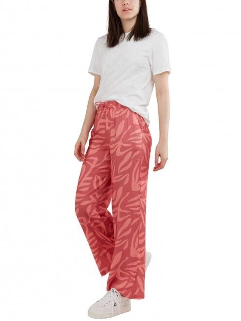 pantaloni de strada pt. femei Fundango Poppy Pants magenta 4
