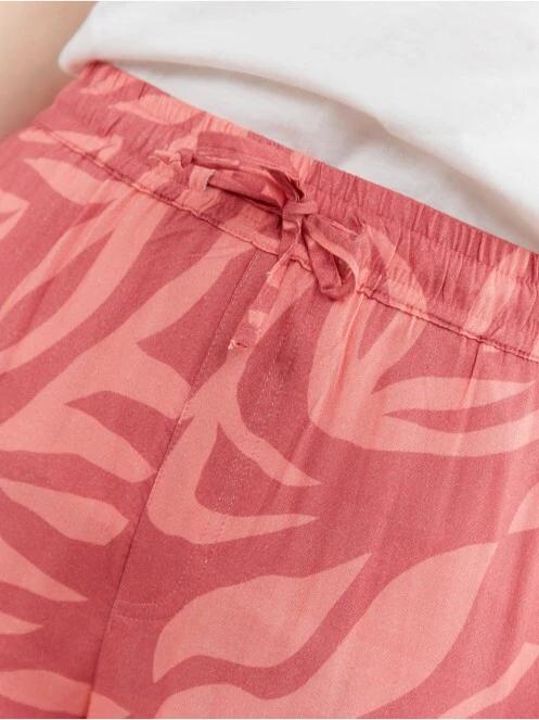 pantaloni de strada pt. femei Fundango Poppy Pants magenta 6