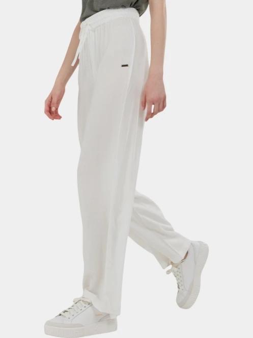 pantaloni lungi pt. femei Fundango Poppy Pants alb 2
