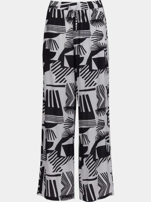 pantaloni lungi pt. femei Fundango Poppy Pants negru 7