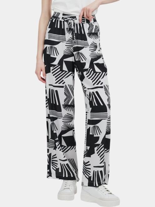 pantaloni lungi pt. femei Fundango Poppy Pants negru 5