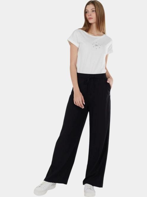 pantaloni lungi pt. femei Fundango Poppy Pants negru 5