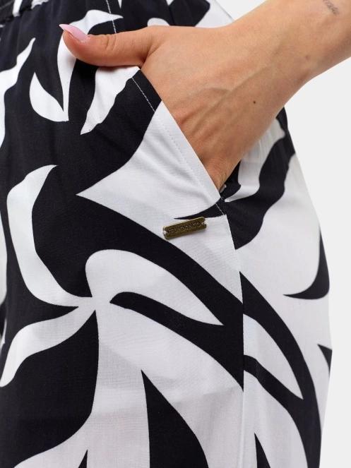 pantaloni de vara pt. femei Fundango Poppy Pants negru 6