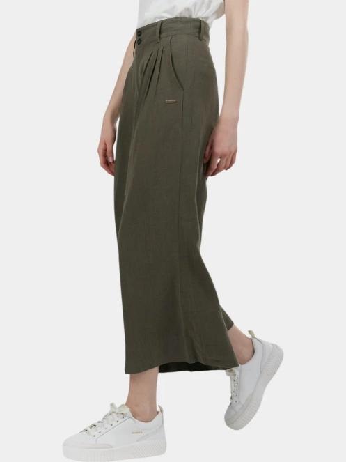 pantaloni lungi pt. femei Fundango Piper Pants oliv 2