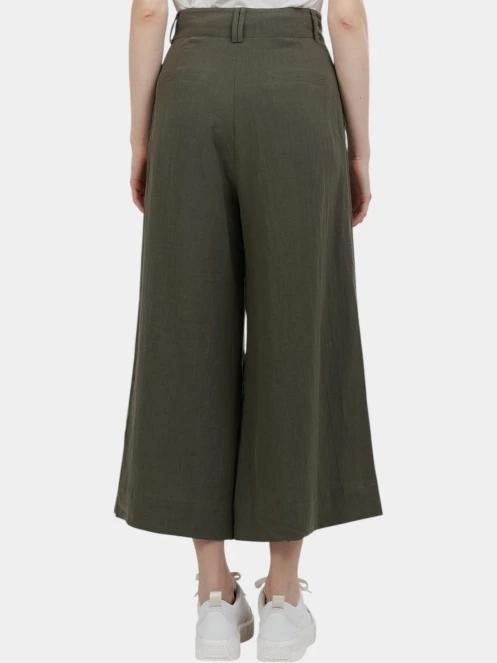 pantaloni lungi pt. femei Fundango Piper Pants oliv 3