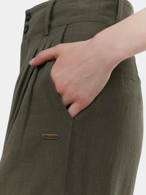 pantaloni de vara pt. femei Fundango Piper Pants oliv 6