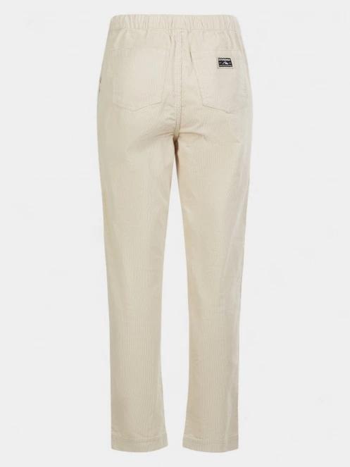 pantaloni lungi pt. femei Fundango Lorna Corduroy Pants galben 3