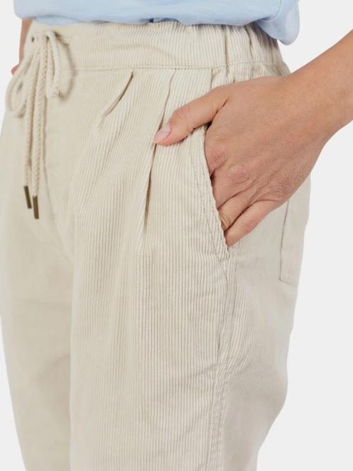 pantaloni lungi pt. femei Fundango Lorna Corduroy Pants galben 6