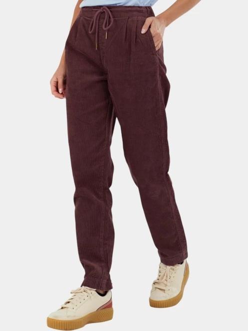 pantaloni lungi pt. femei Fundango Lorna Corduroy Pants roz 2