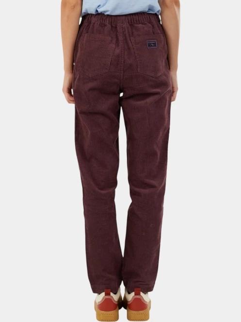 pantaloni lungi pt. femei Fundango Lorna Corduroy Pants roz 3
