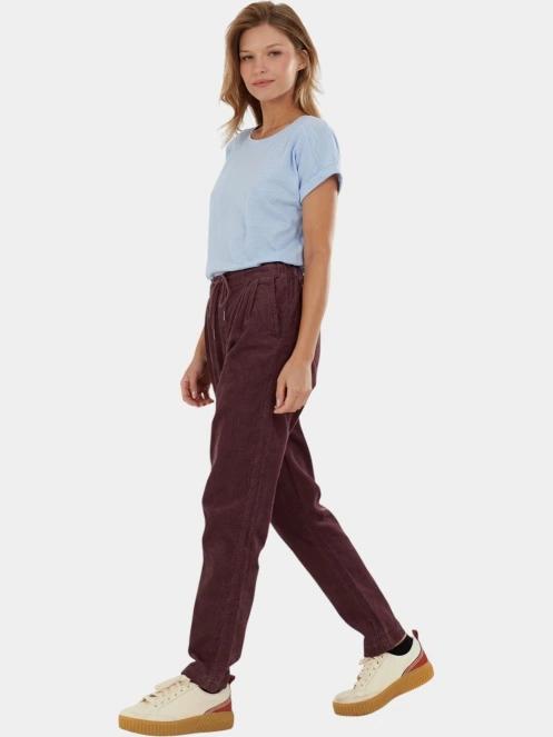 pantaloni lungi pt. femei Fundango Lorna Corduroy Pants roz 5