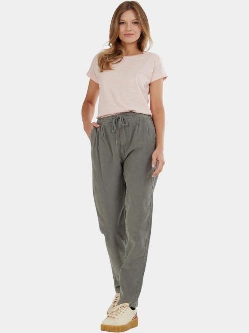 pantaloni lungi pt. femei Fundango Lorna Corduroy Pants verde 4