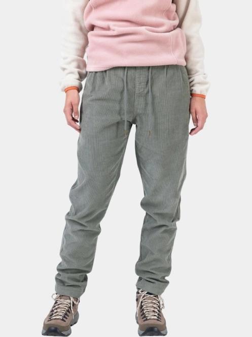 pantaloni lungi pt. femei Fundango Lorna Corduroy Pants verde 9