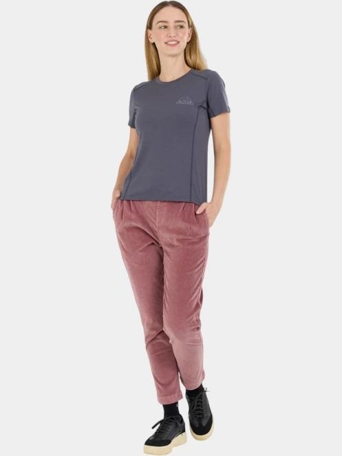 pantaloni lungi pt. femei Fundango Lorna Corduroy Pants roz 4