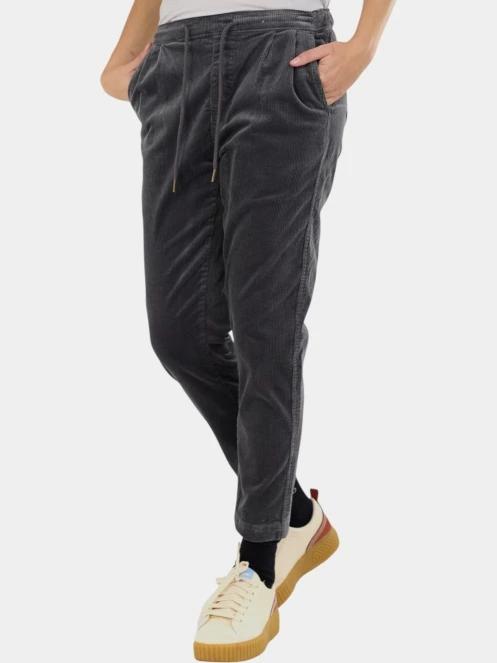 pantaloni lungi pt. femei Fundango Lorna Corduroy Pants verde 6