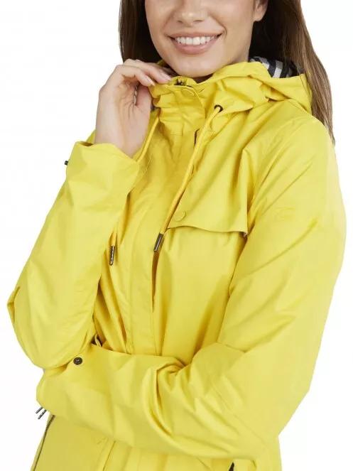haine de ploaie pt. femei Fundango Regina Waterproof Trench Jacket galben 4