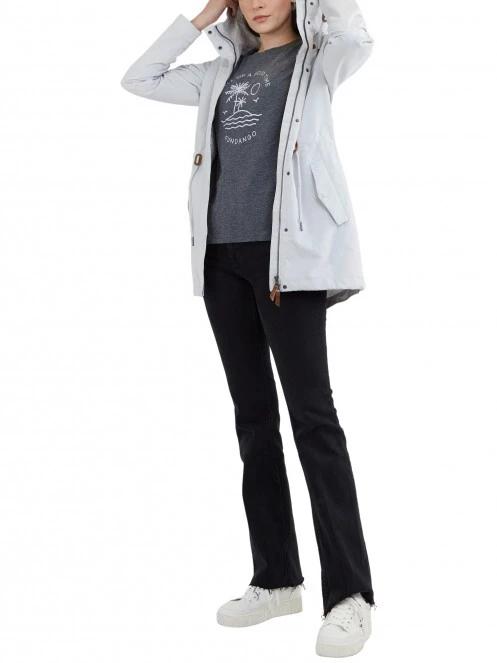 haine de ploaie pt. femei Fundango Tapara Waterproof Jacket alb 4