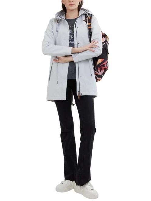 haine de ploaie pt. femei Fundango Tapara Waterproof Jacket alb 5