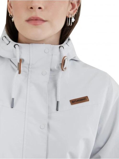 haine de ploaie pt. femei Fundango Tapara Waterproof Jacket alb 6