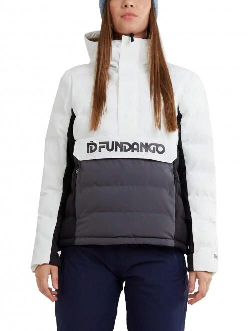 geaca de schi matlasata pt. femei Fundango Everett Padded Anorak alb 2