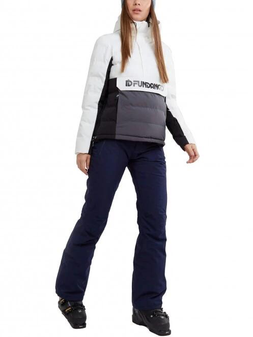 geaca de schi matlasata pt. femei Fundango Everett Padded Anorak alb 5