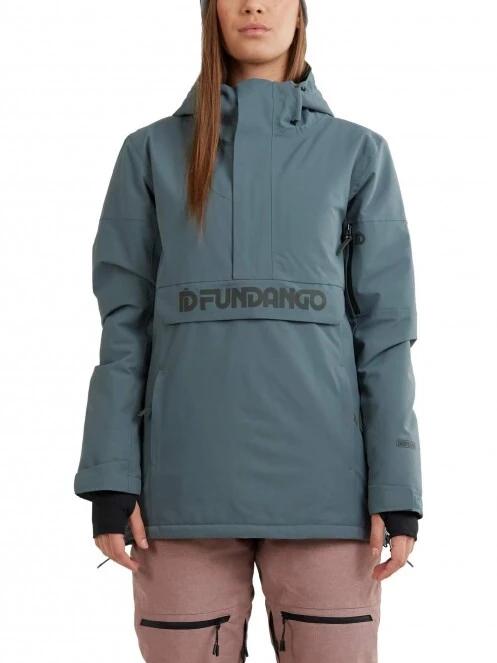 geaca de schi pt. femei Fundango Birch Logo Anorak oliv 2