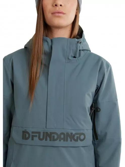 geaca de schi pt. femei Fundango Birch Logo Anorak oliv 6