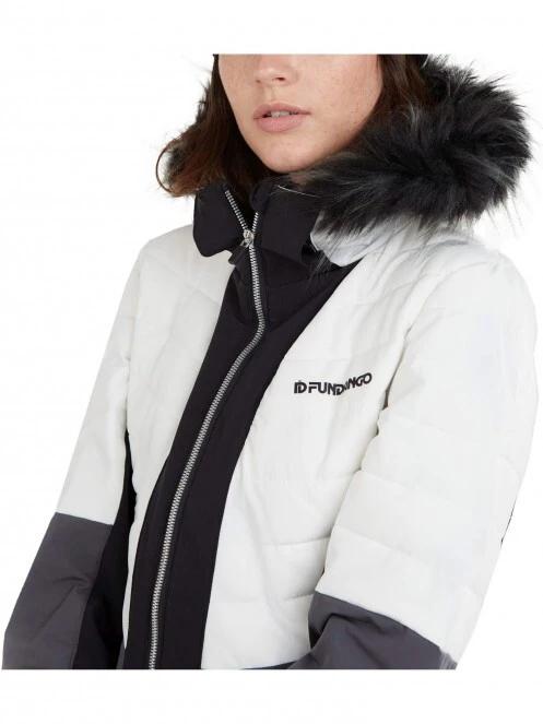geaca de schi matlasata pt. femei Fundango Salina Padded Jacket negru 4